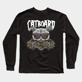 catboard Long Sleeve T-Shirt